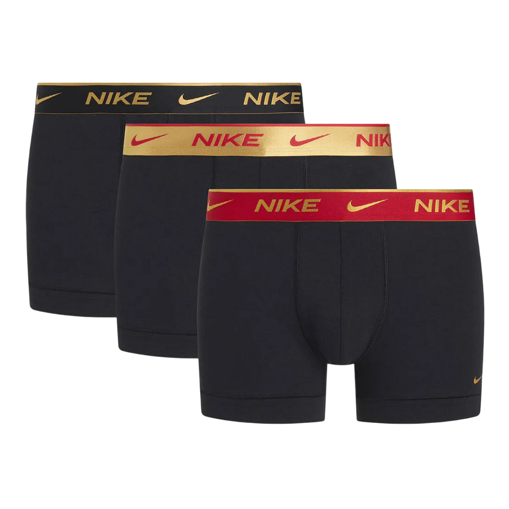 Nike Boxer Uomo Everyday Cotton Stretch KE1008-U9W Nero – comfort, elasticità, confezione da 3 paia