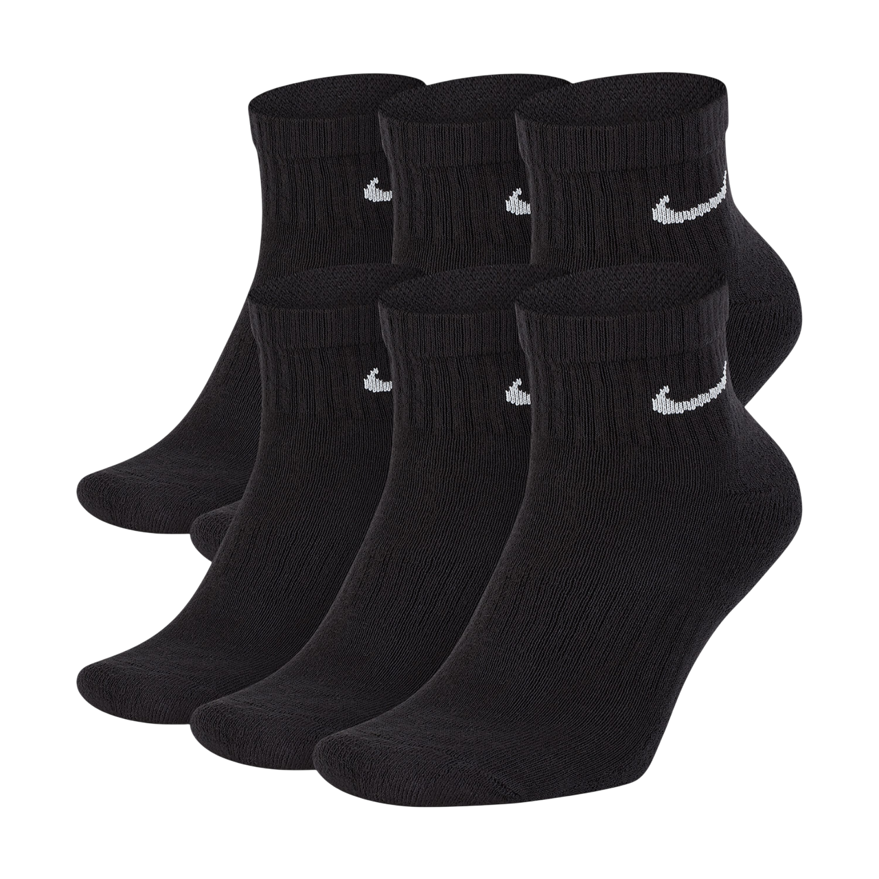 Nike calze Everyday Cushioned SX7669-010 training unisex nero 6 paia confezione