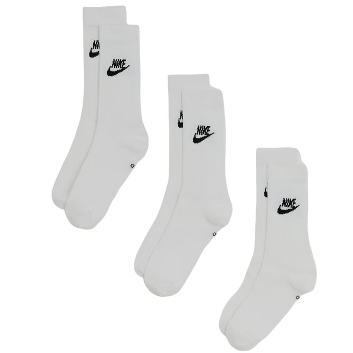 Nike Calze Everyday Essential (3 paia) - Mid-Length, Bianche DX5025-100 coppie