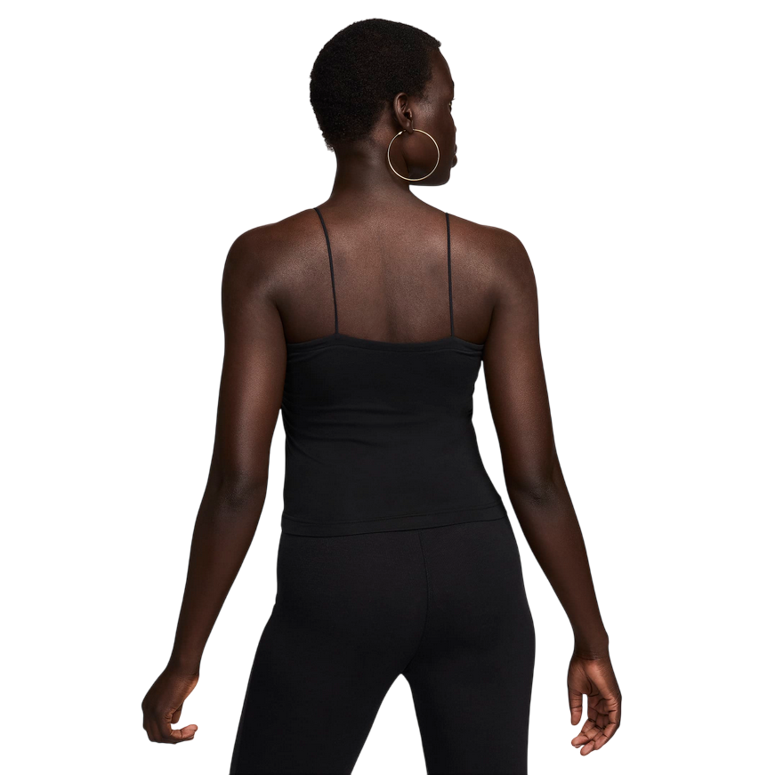 Nike Canotta aderente con spalline sottili FN3685-010 nero