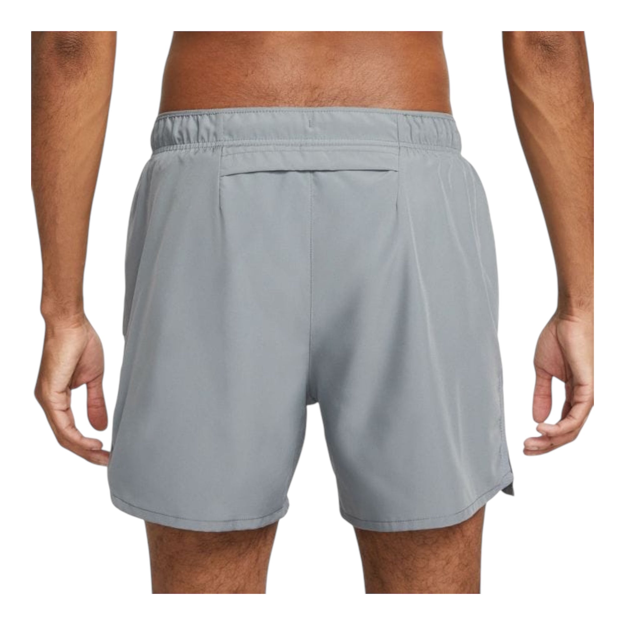 Nike Challenger Shorts da running Dri-FIT con slip foderati 13 cm – Uomo DV9363-084 Grigio dietro