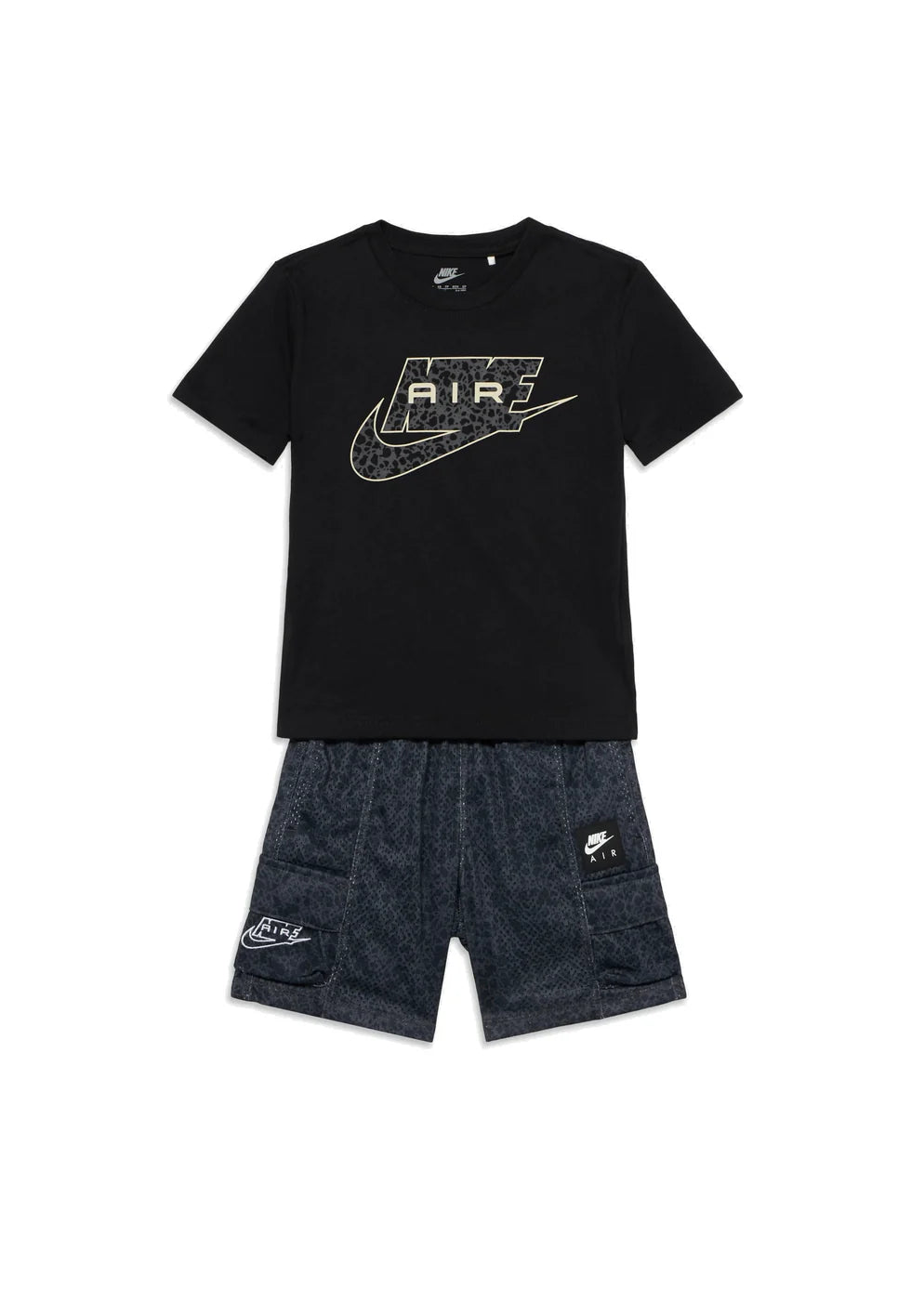 Nike Completo sportivo i cotone da ragazzi 86P001-693 nero