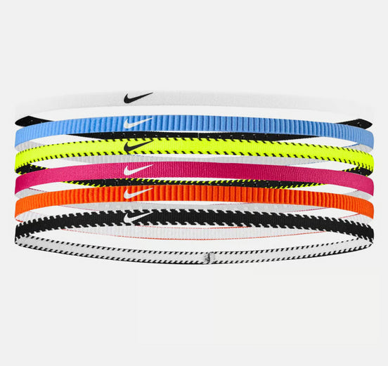 Nike Fasce Capelli FLEX Classic Slim N1011927702OS 6pz – Colori Assortiti