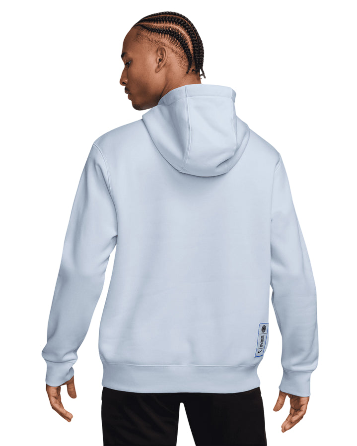 Nike Felpa Pullover con Cappuccio Inter Club HM2874-085 Grigio – Comfort, Stile Urban e Passione Nerazzurra - retro