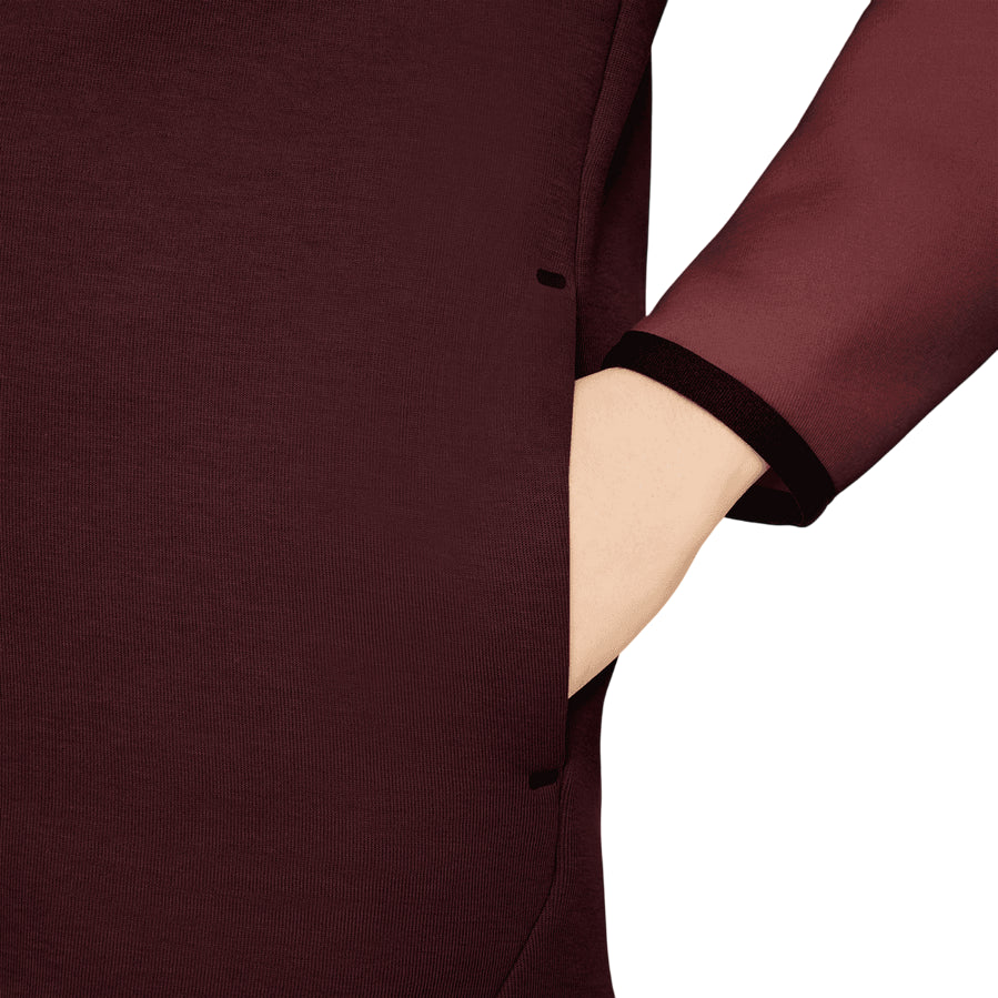 Nike Felpa Sportswear Tech Fleece HV5867-653 Bordeaux – Comfort e Stile - TASCA