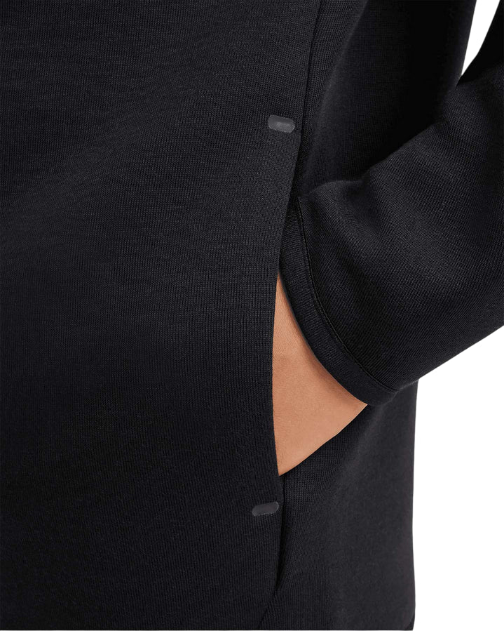 Nike Felpa Tech Fleece Junior Zip HV5867-010 Nero Ragazzo - tasca