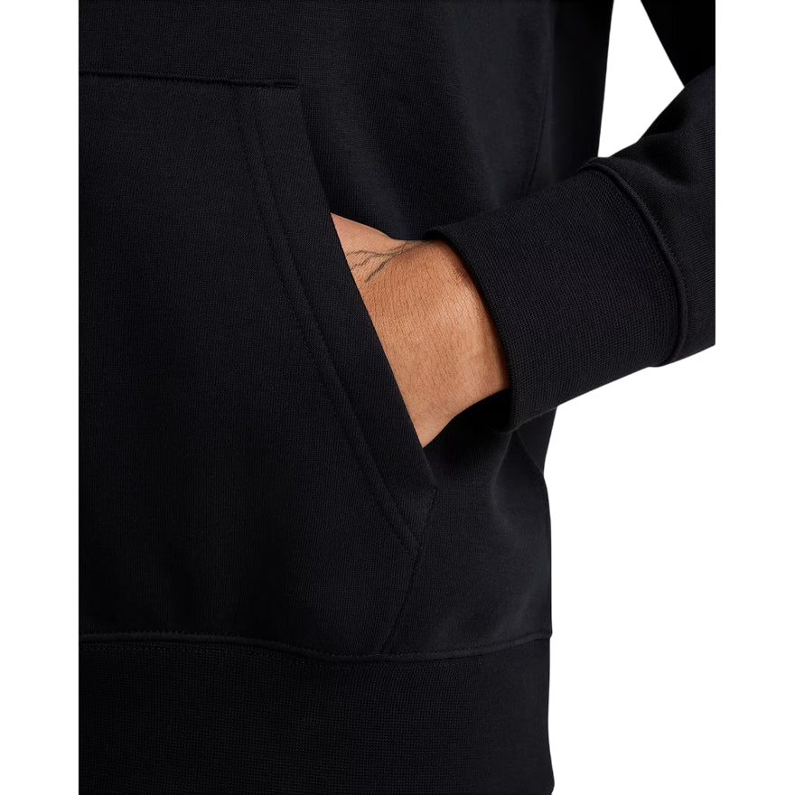Nike Felpa con Cappuccio Club French Terry Uomo FN3866-010 Nero - tasca