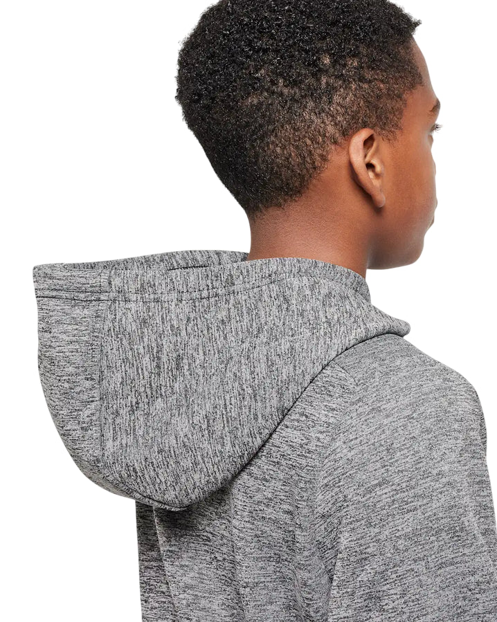 Nike Felpa con Cappuccio Multi Stain Repel HF4414-010 Nero – Therma-FIT, Antimacchia, Junior - cappuccio 