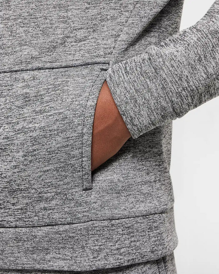 Nike Felpa con Cappuccio Multi Stain Repel HF4414-010 Nero – Therma-FIT, Antimacchia, Junior - tasca