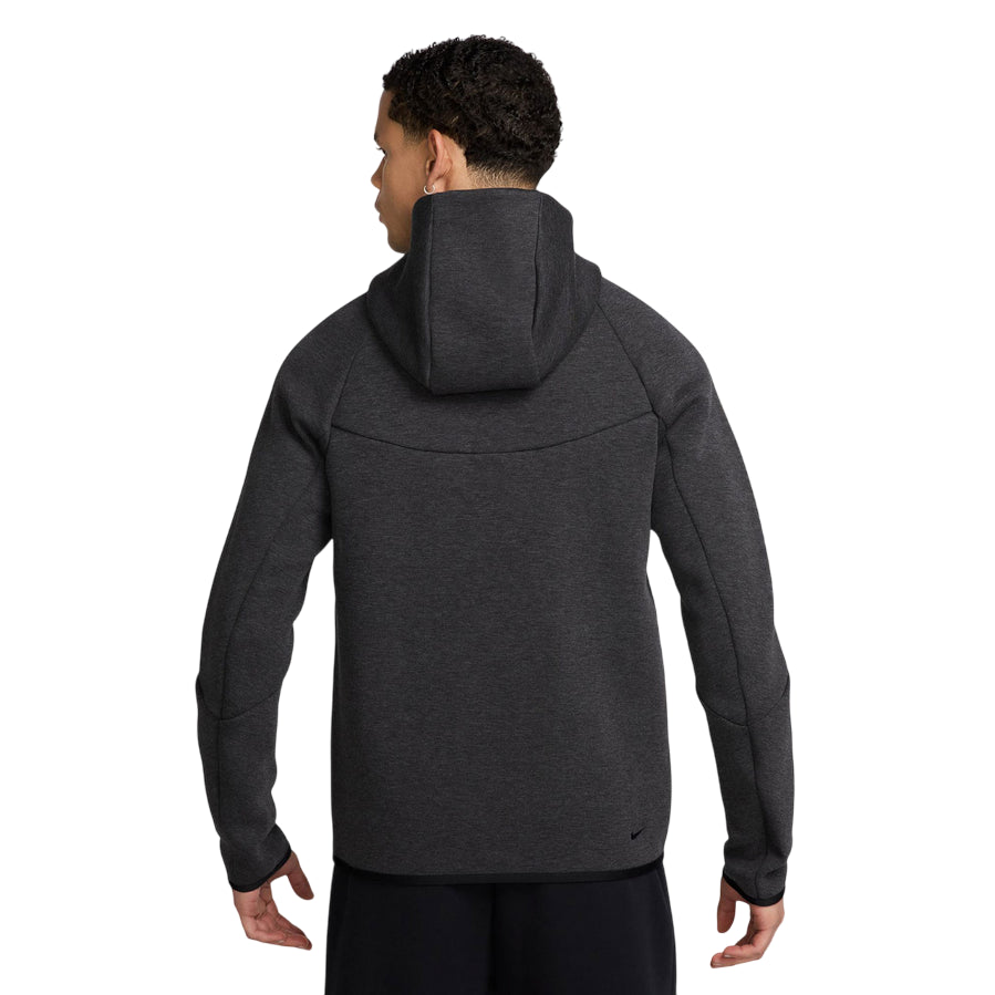 Nike Giacca uomo Tech Fleece Windrunner HV0949-032 Silver-Grey Uomo - retro 