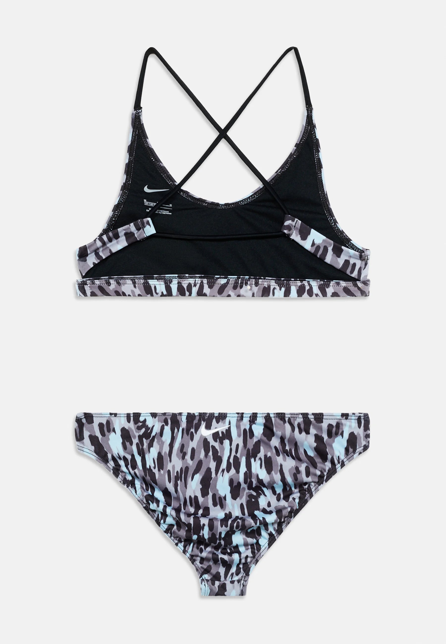 Nike Lace Up Bikini Junior Ragazza Nero - NESSF743GP-001