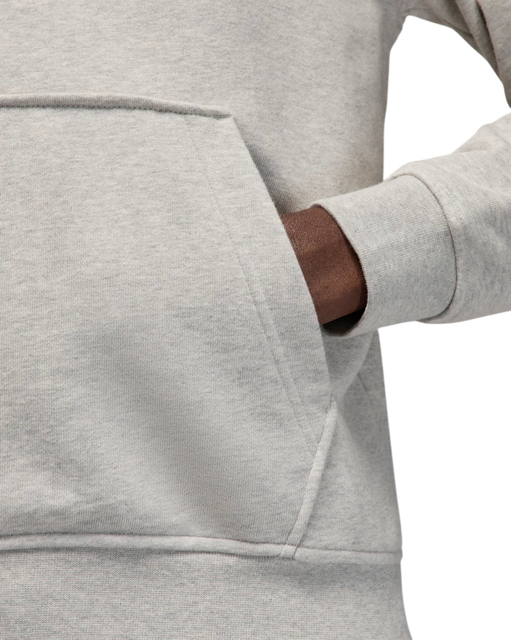 Nike Maglia con Cappuccio Jordan Sport Crossover Fleece HQ8694-084 Grigio – Comfort Fleece, Stile Urban e Performance Vincente - tasca 