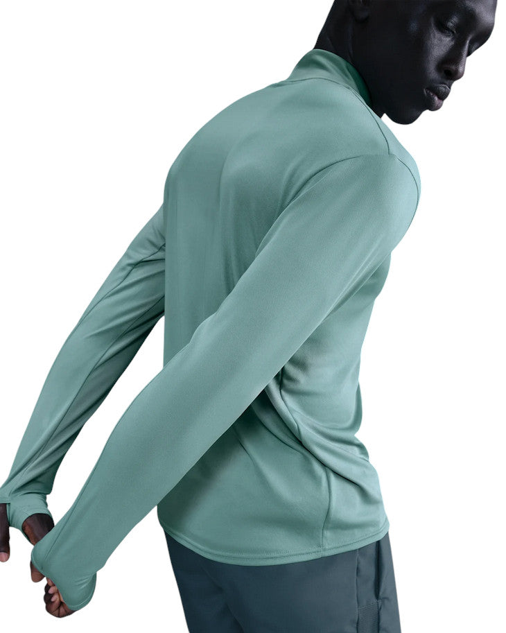 Nike Maglia da Running con Zip a Mezza Lunghezza Dri-FIT Pacer FQ2494-017 Verde – Performance, Traspirabilità e Stile Moderno laterale