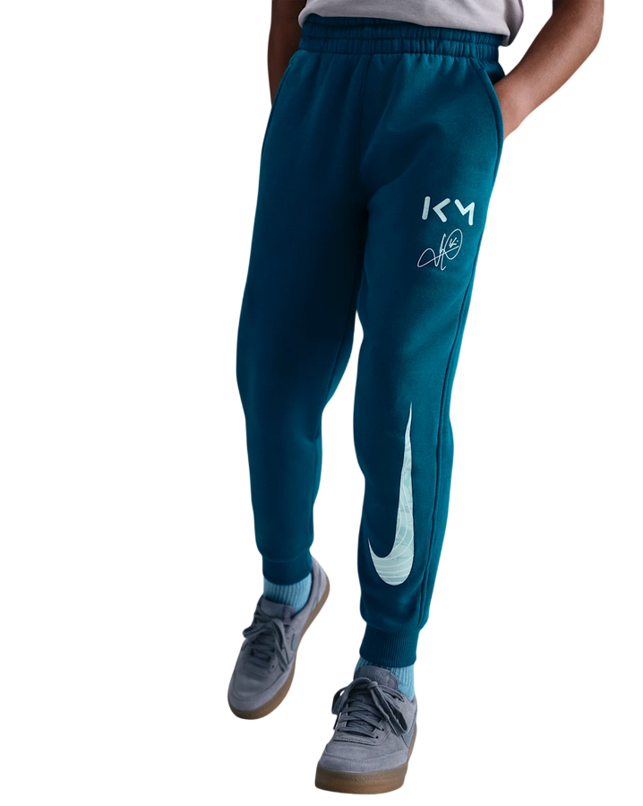 Nike Pantaloni Jogger Football Kylian Mbappé Club Fleece II1506-390 Grand Purple – Bambino Calcio, Comfort