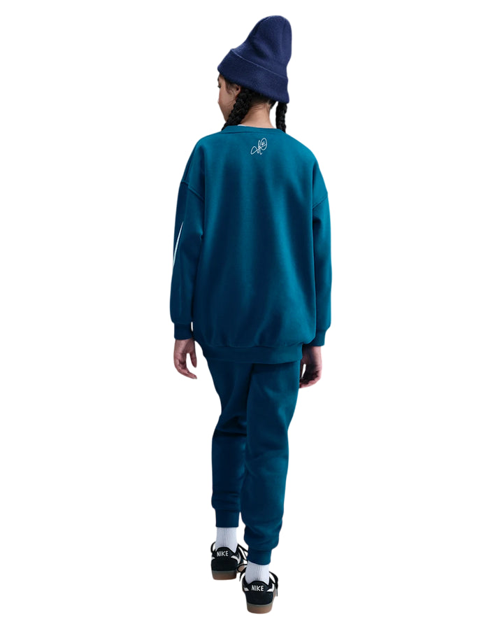 Nike Pantaloni Jogger Football Kylian Mbappé Club Fleece II1506-390 Grand Purple – Bambino Calcio, Comfort - retro 