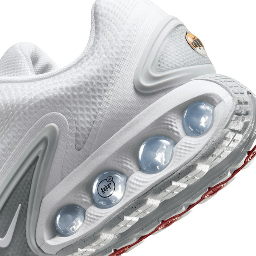 Nike Scarpa Air Max DN DV3337-101 Bianco-Blu – Stile Futuristico, Comfort Dinamico e Tecnologia Air Max tallone