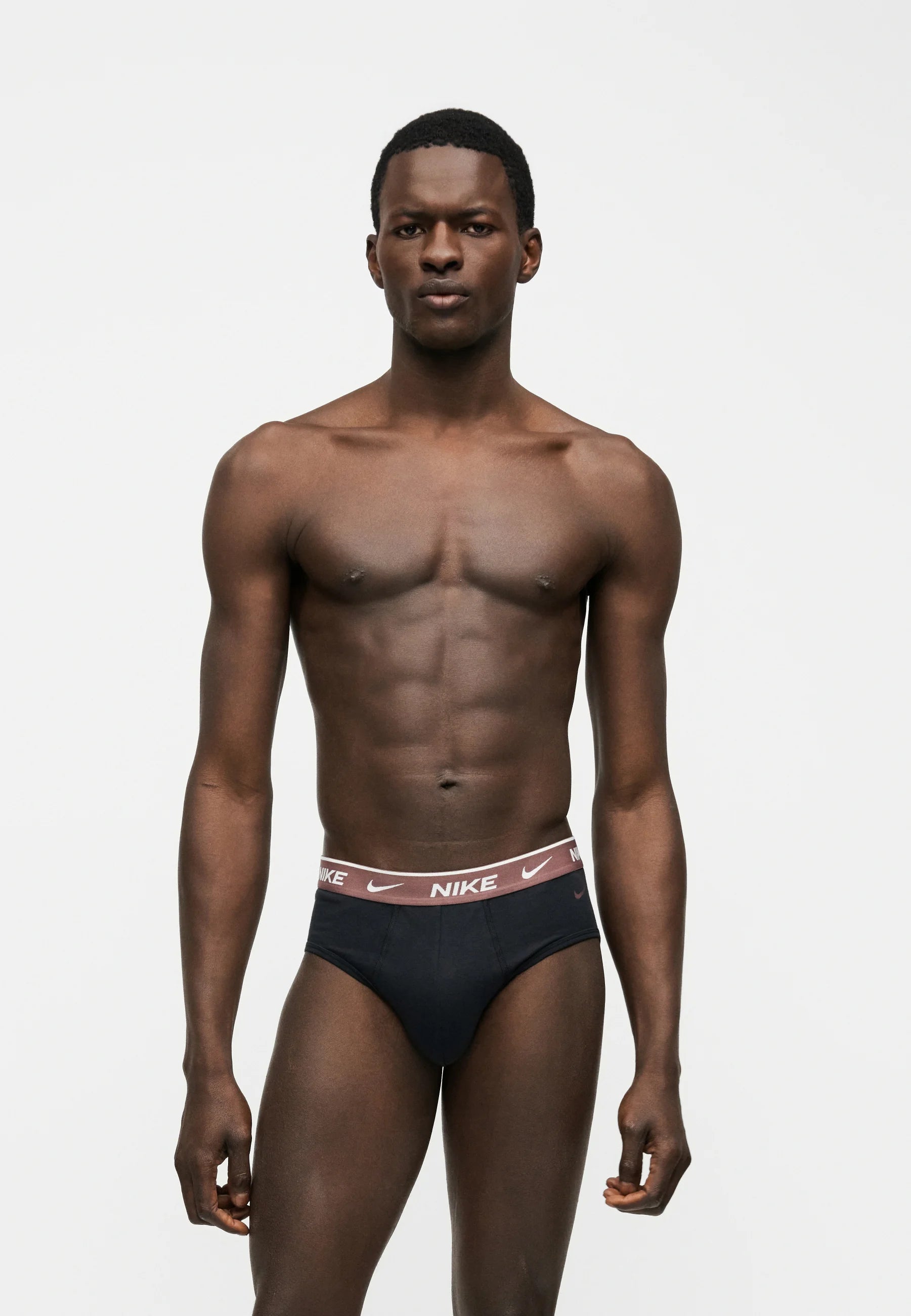 Nike Slip da uomo Essential Cotton Stretch KE1283-UA6 nero - confezione da 3