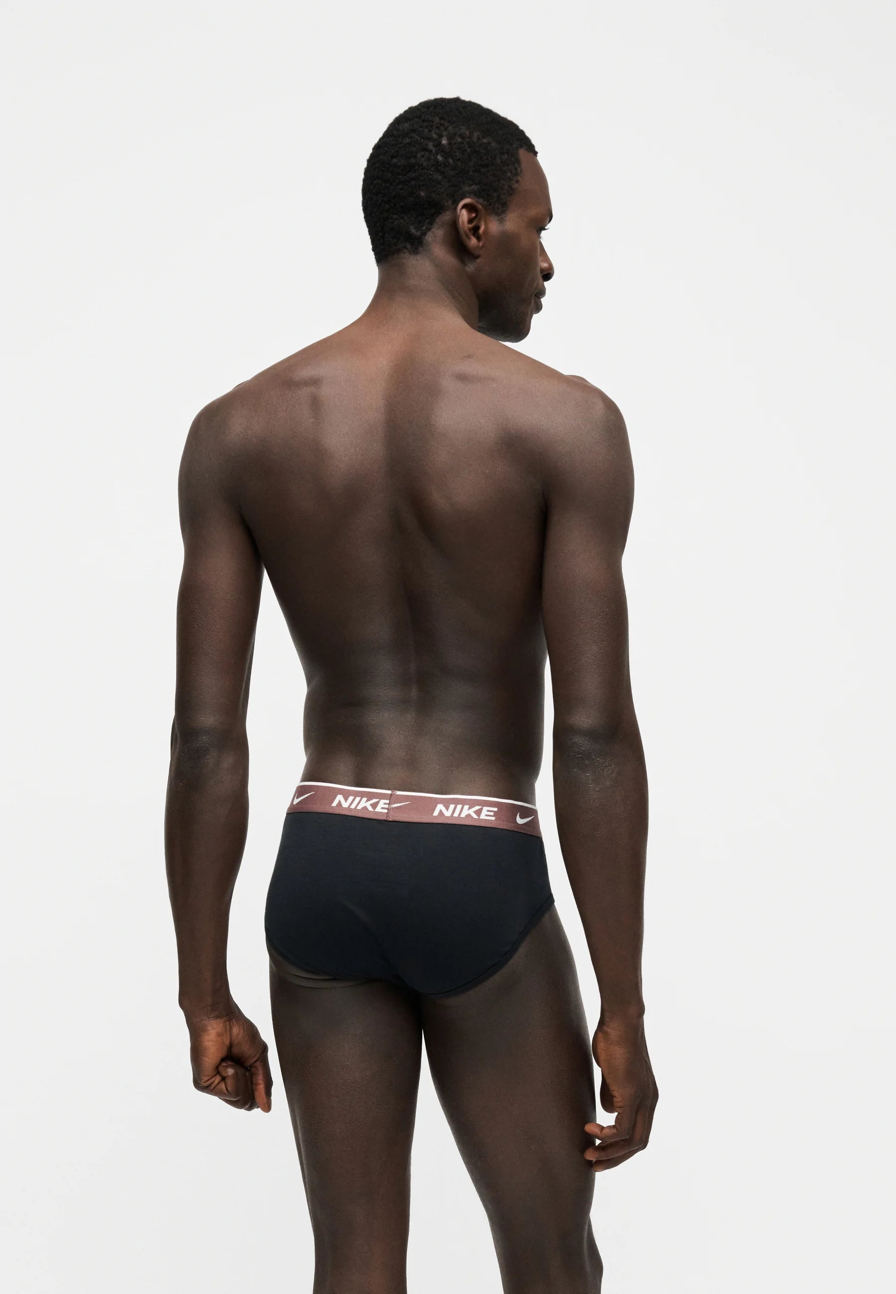 Nike Slip da uomo Essential Cotton Stretch KE1283-UA6 nero - confezione da 3