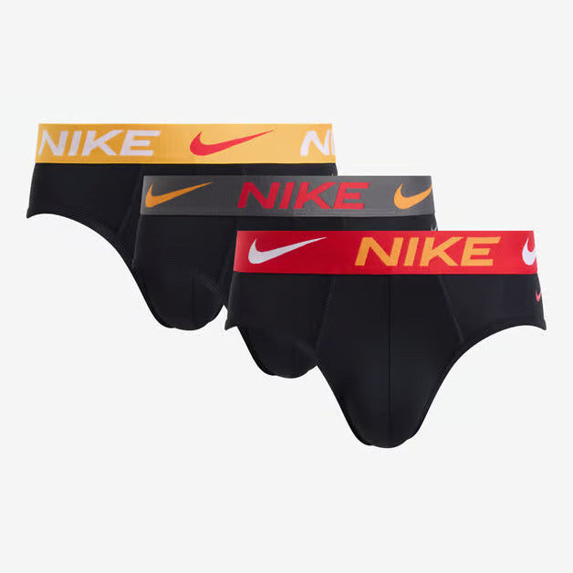 Nike Slip da uomo Essential Micro KE1156 JRF nero - confezione da 3 paia