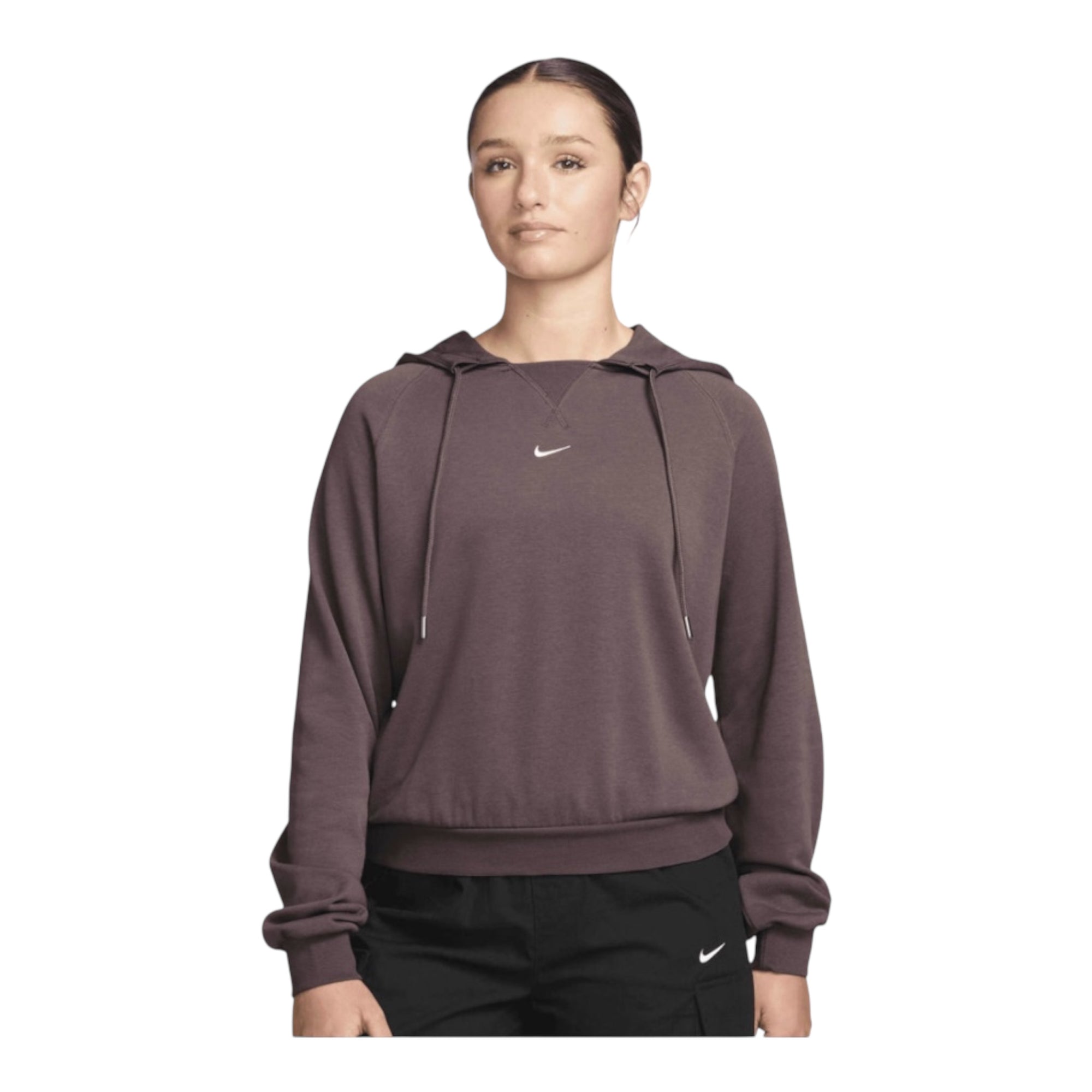 Nike Sportswear Chill W - felpa con cappuccio - donna IF0230-502 Dark Violet avanti