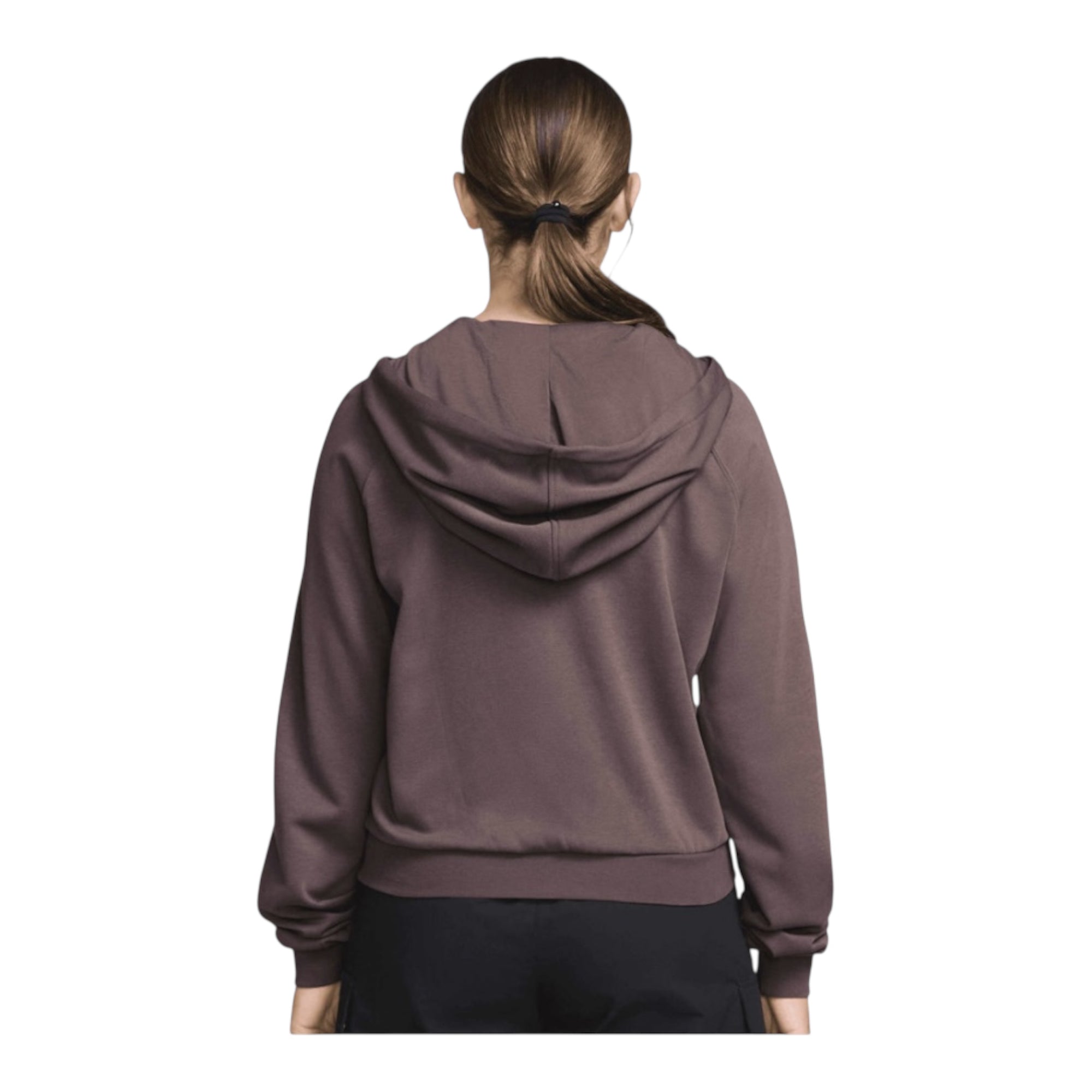 Nike Sportswear Chill W - felpa con cappuccio - donna IF0230-502 Dark Violet dietro