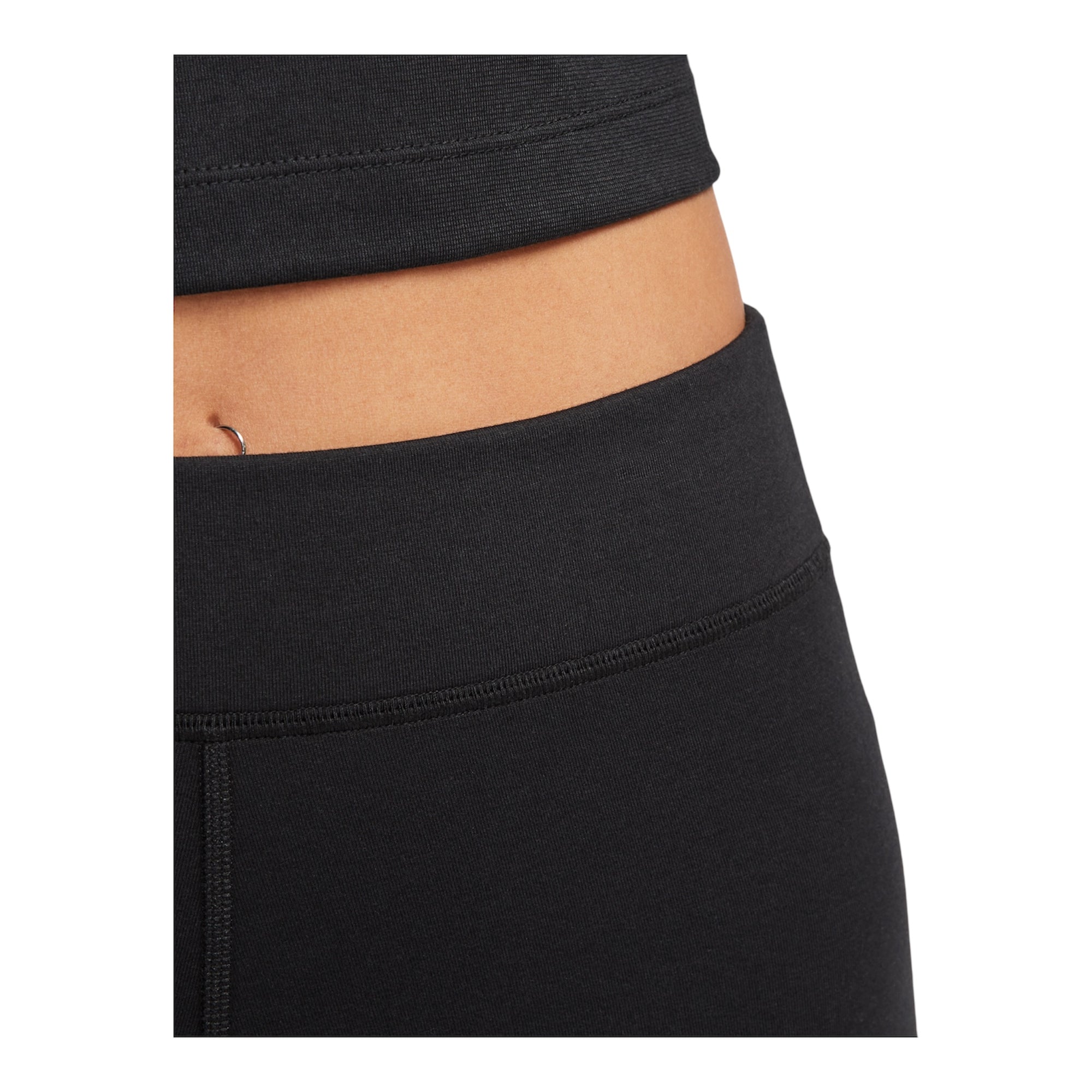 Nike Sportswear Classics Leggings a vita alta con grafica – Donna DV7791-010 nero elestico