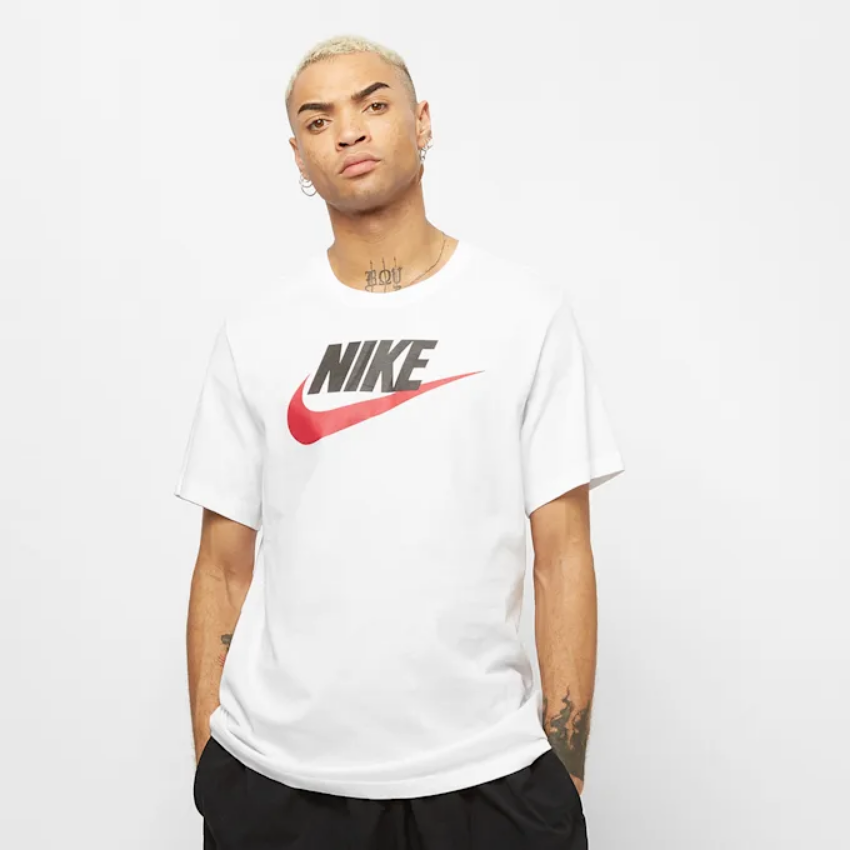 Nike T-shirt uomo Sportswear AR5004-100 bianca