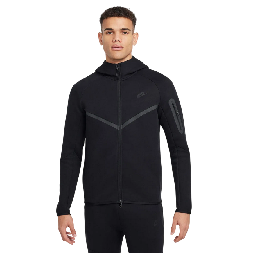 Nike felpa da uomo con cappuccio Tech Fleece Windrunner HV0949-010 nero