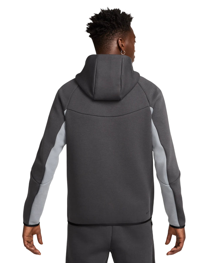Nike Tech Giacca Uomo Windrunner HV0949-061 grigio - retro