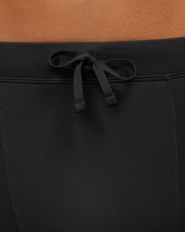 Nike Tights da Running Dri-FIT Challenger CZ8830-010 Nero – Comfort Traspirante e Performance Elevata - laccio 