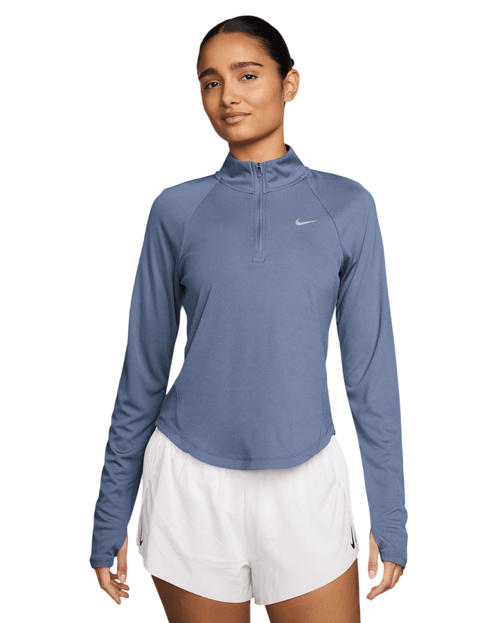Nike Top Running Donna Dri-FIT Tempo Swoosh HV2842-499 Blu