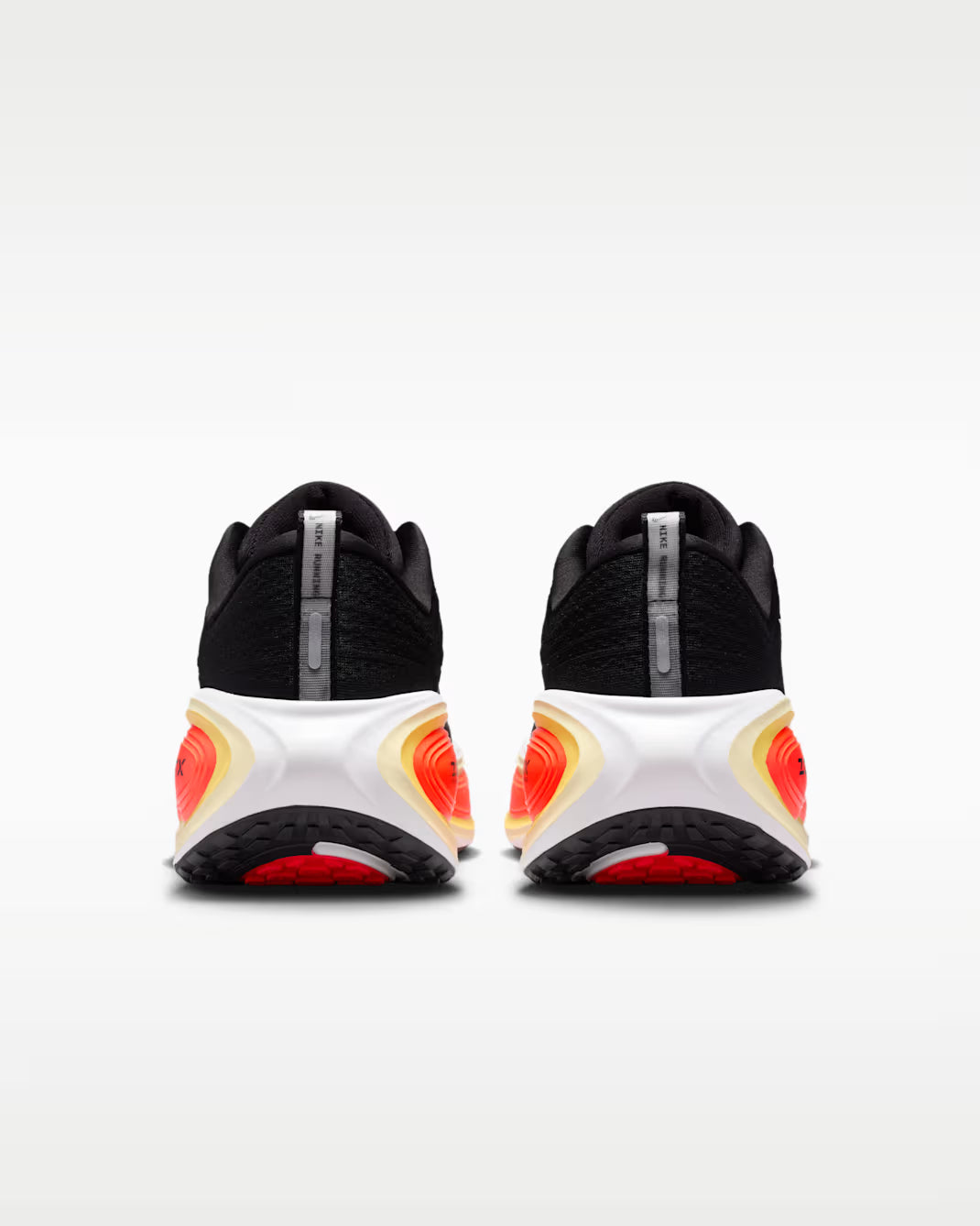 Nike Vomero Plus HV8150-009 Nero Bright Crimson Running Uomo tallone