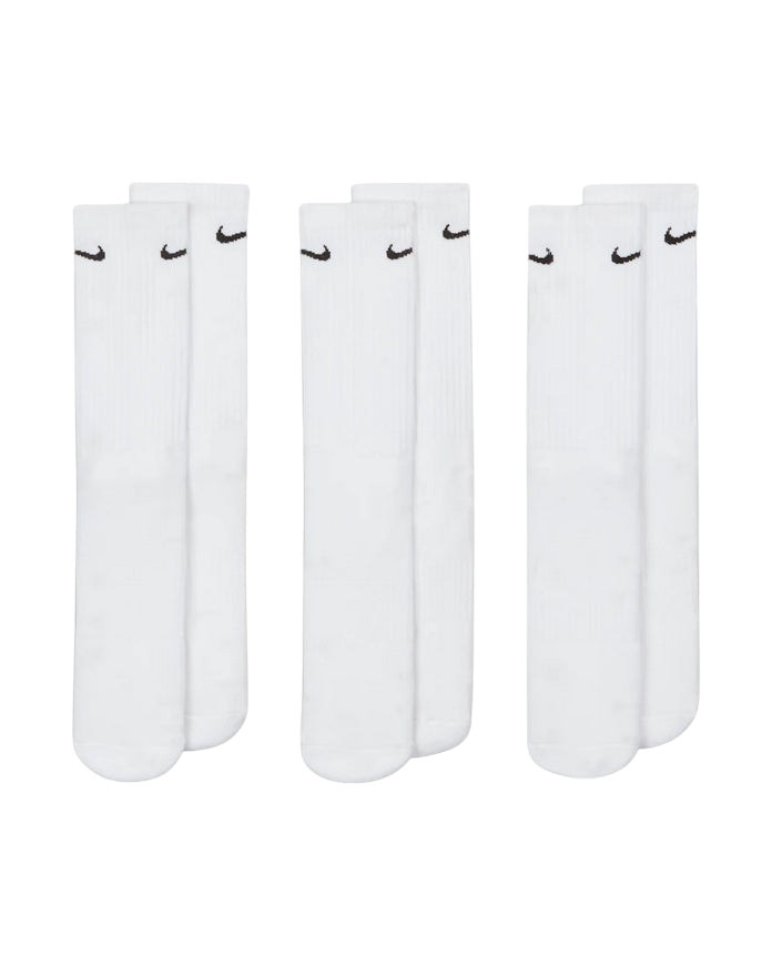 Nike calza unisex adulto di media lunghezza Everyday Cushioned SX7664-100 bianco - 1