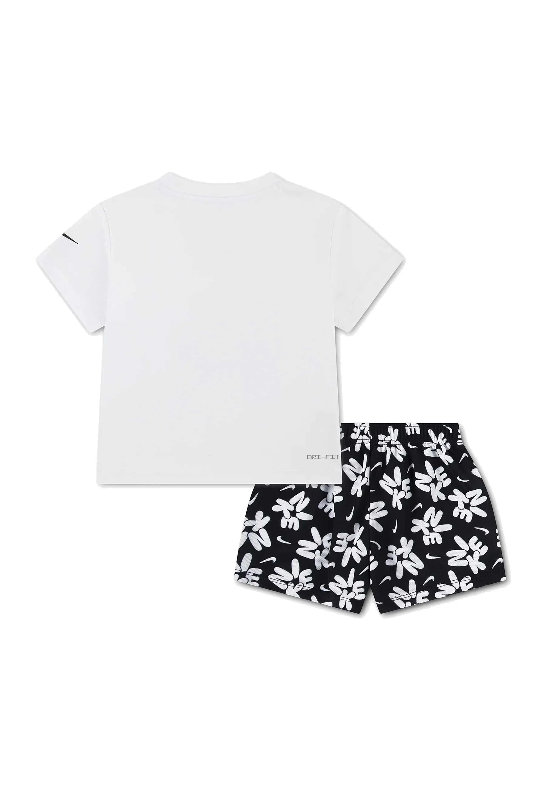 Nike completino da bambina 36N914-023 bianco-nero