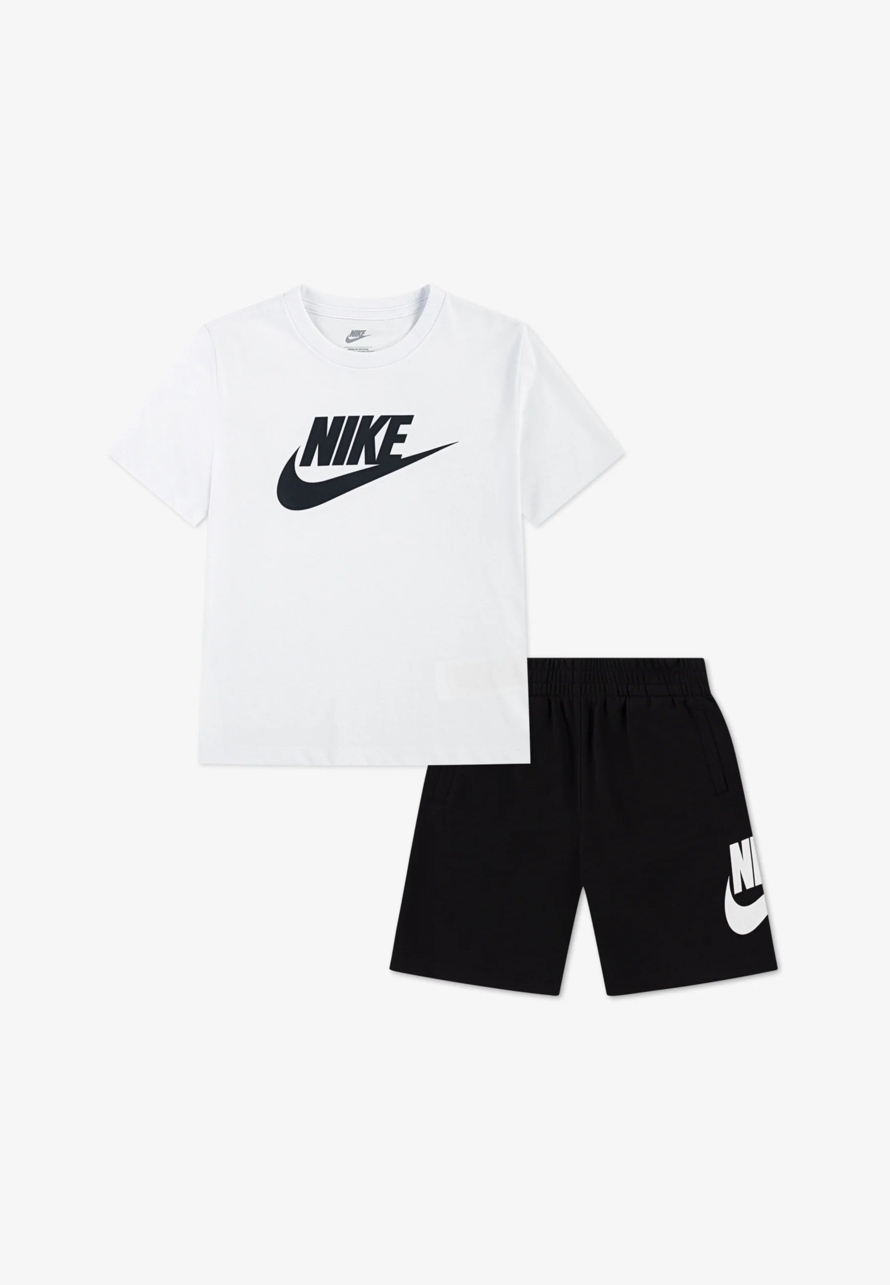 Nike completino da bambino 66L596-F66 bianco-nero