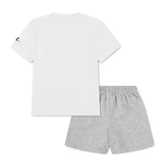 Nike completino da ragazzo 86N903-C87 bianco-grigio