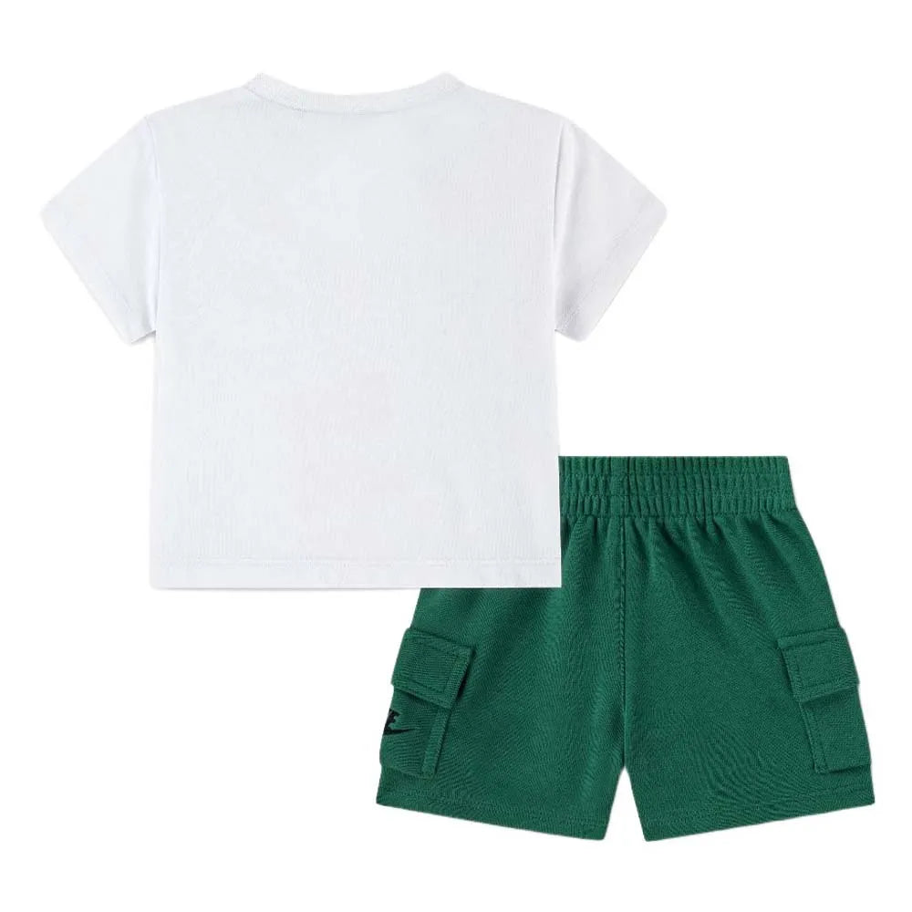 Nike completo sportivo da bimbo Futura 66N041-EJ1 bianco-verde