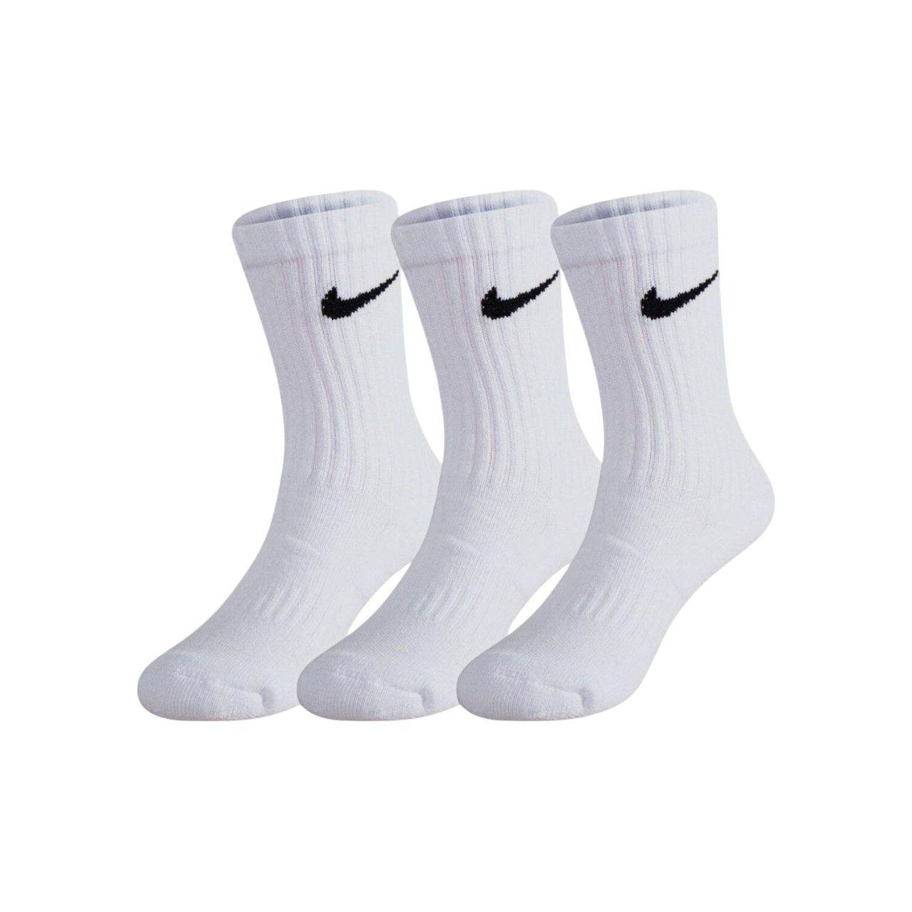 Nike confezione da 3 paia di calze alla caviglia UN0012-001 bianco