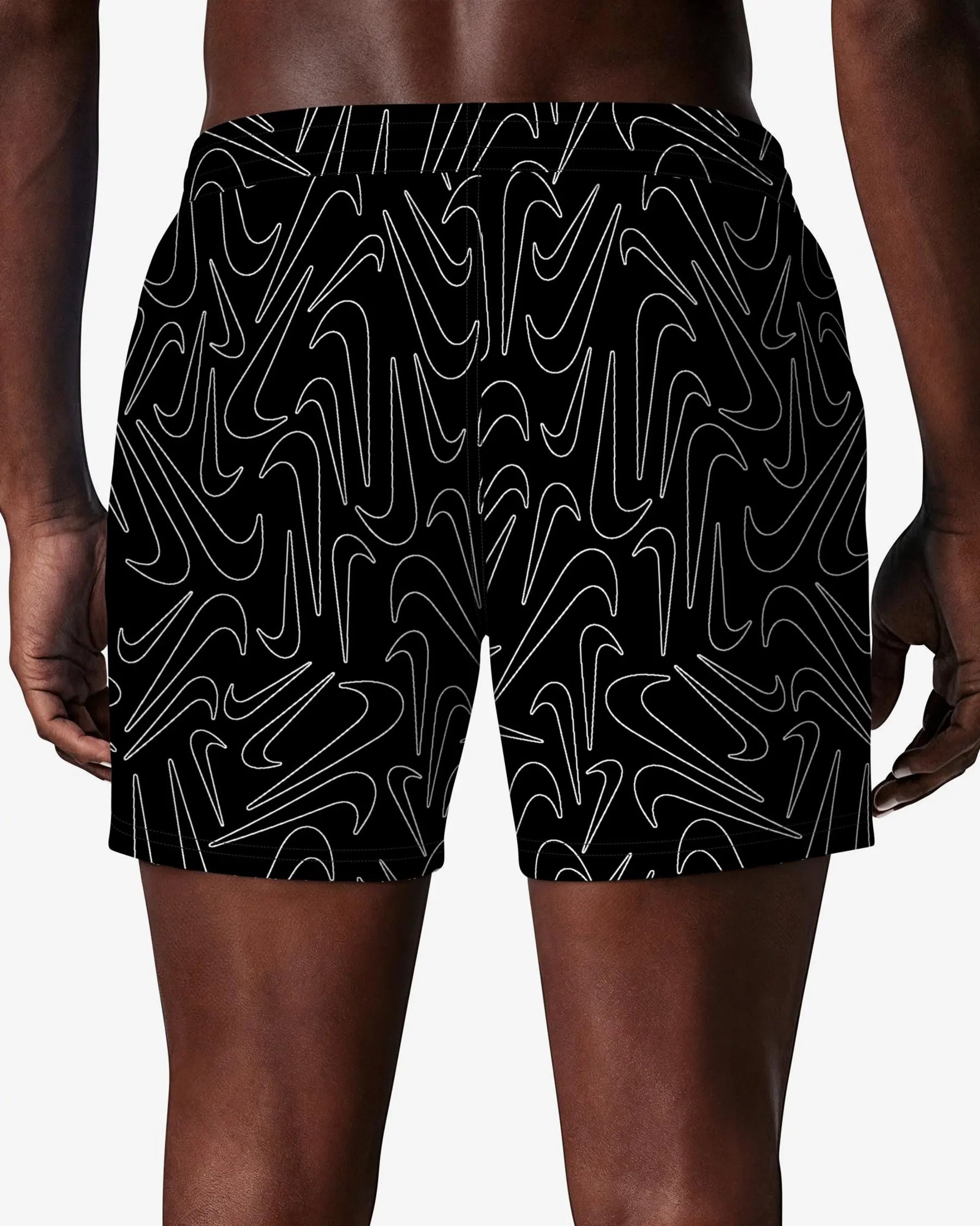 Nike costume da mare a pantaloncino 5 Volley NESSG572-001 nero