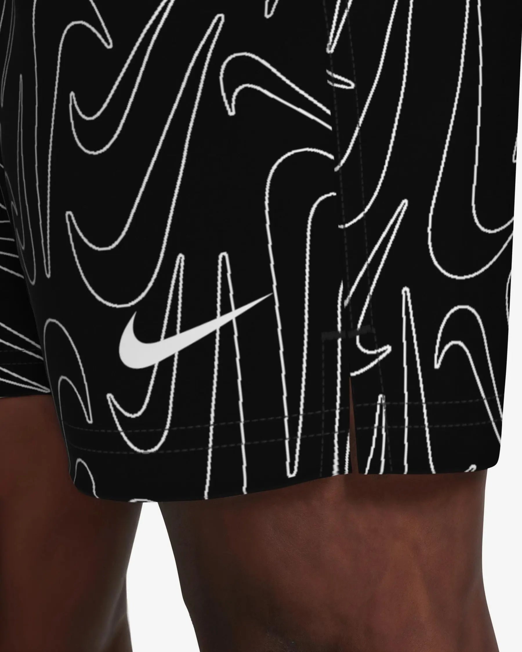 Nike costume da mare a pantaloncino 5 Volley NESSG572-001 nero