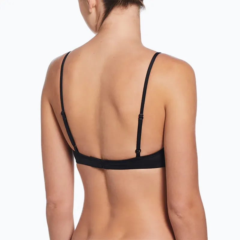 Nike costume da mare da donna Bralette Bikini NESSF243-001 nero