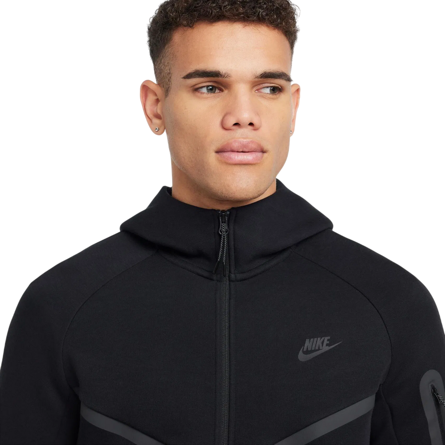 Nike felpa da uomo con cappuccio Tech Fleece Windrunner HV0949-010 nero