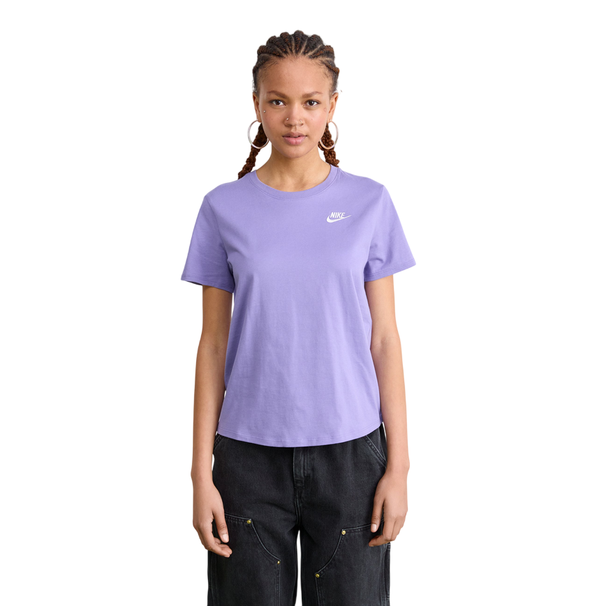Nike maglietta manica corta da donna Sportswear Club Essentials DX7902-527 viola
