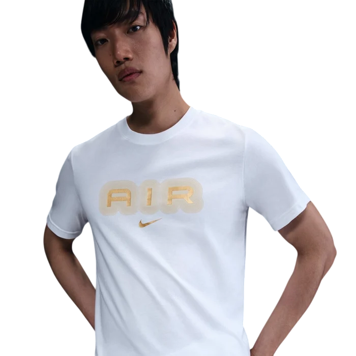 Nike maglietta manica corta da uomo Air Graphic HM0185-102 bianco