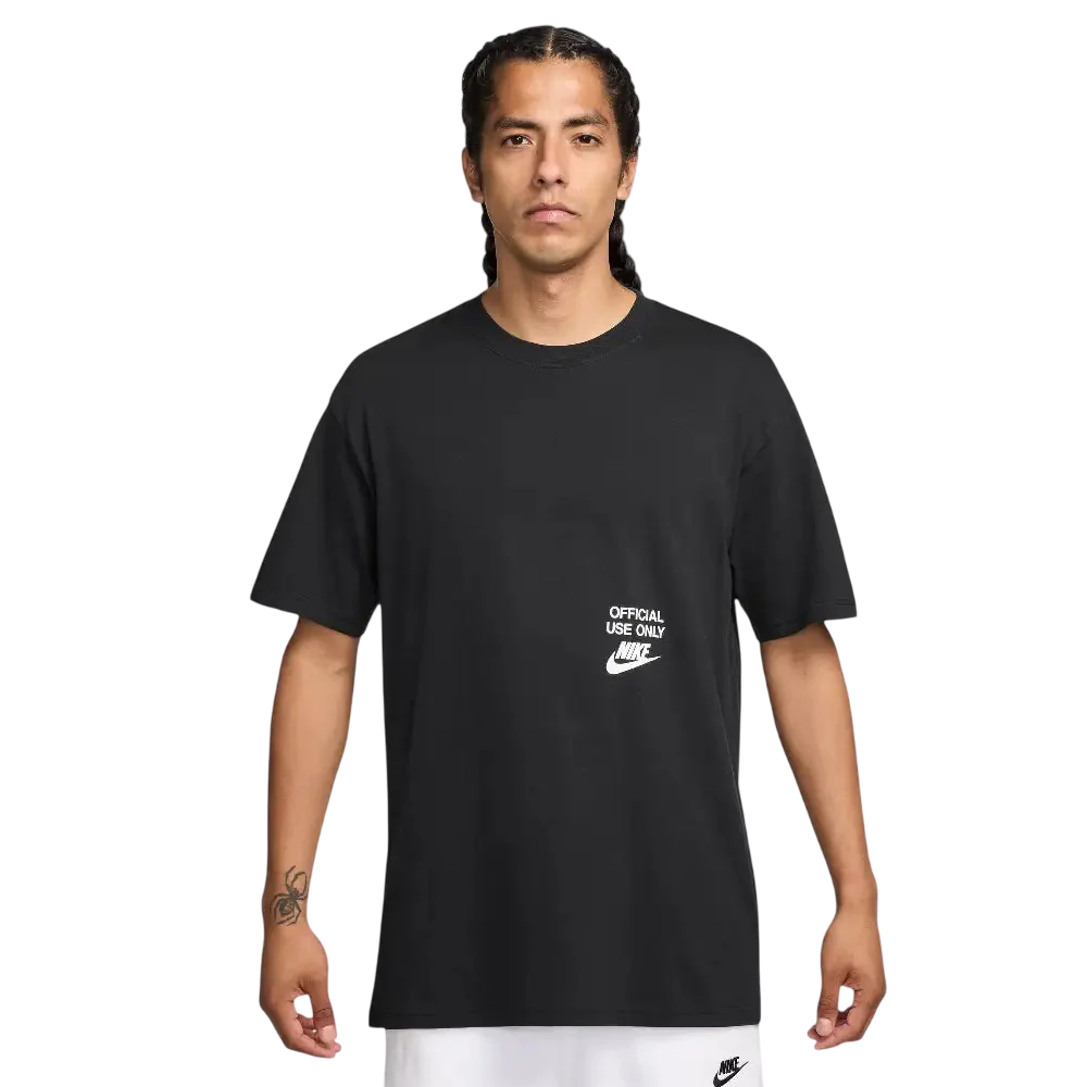 Nike maglietta manica corta da uomo Max90 HJ0774-010 nero