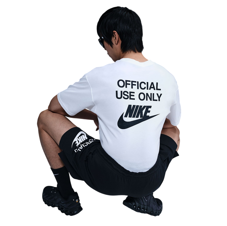 Nike maglietta manica corta da uomo Max90 HJ0774-100 bianco