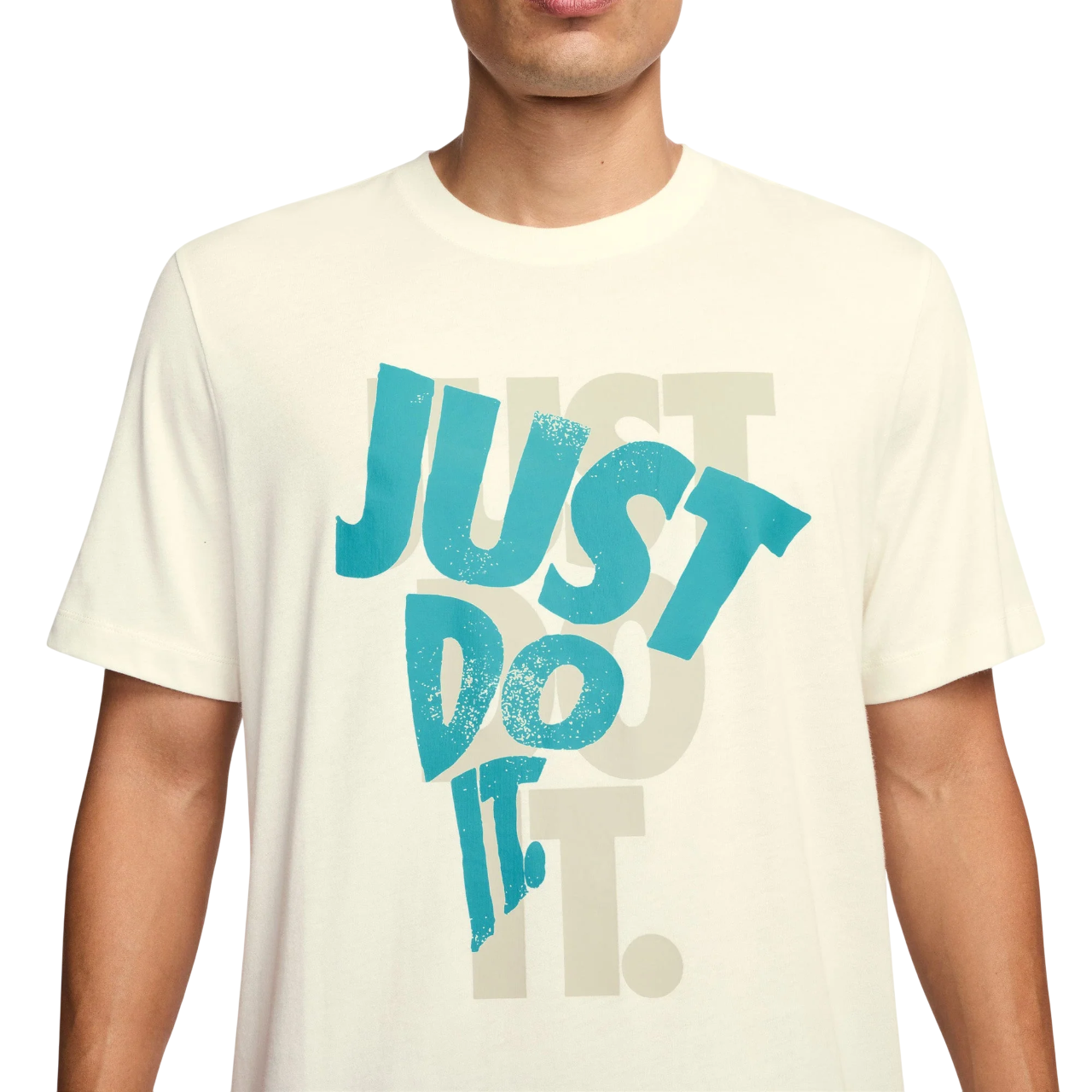 Nike maglietta manica corta da uomo Sportswear Just Do It HJ0554-133 bianco