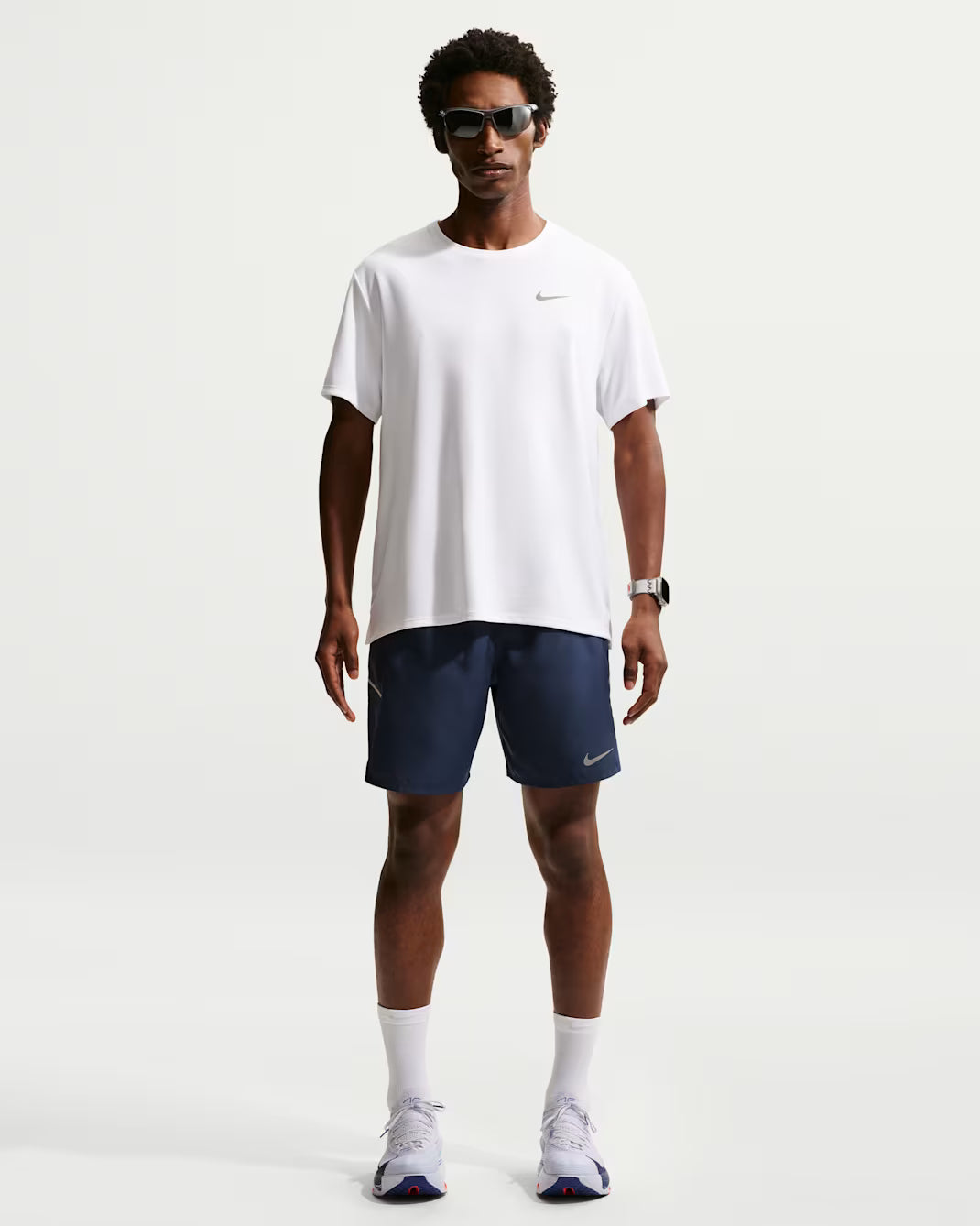 Nike pantaloncino running da uomo Miler IF2070-410 blu