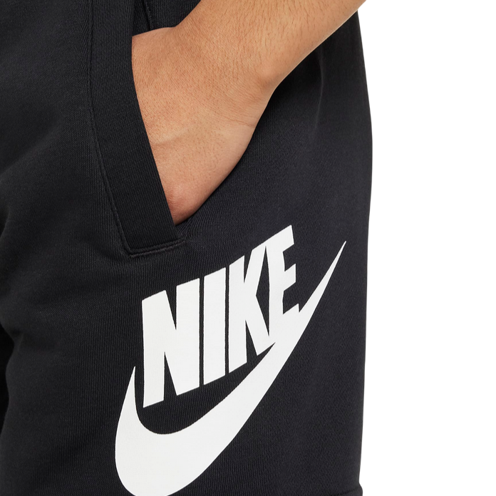 Nike pantaloncino sportivo junior in cotone garzato Sportswear Club FD2997-010 nero