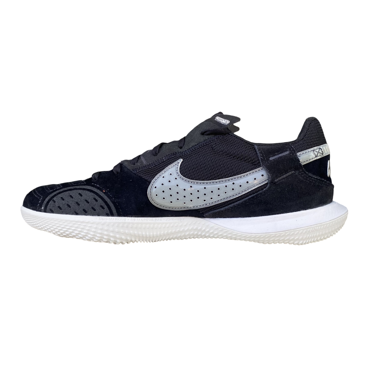 Nike scarpa da calcetto indoor Streetgato HV5759-100 nero-bianco